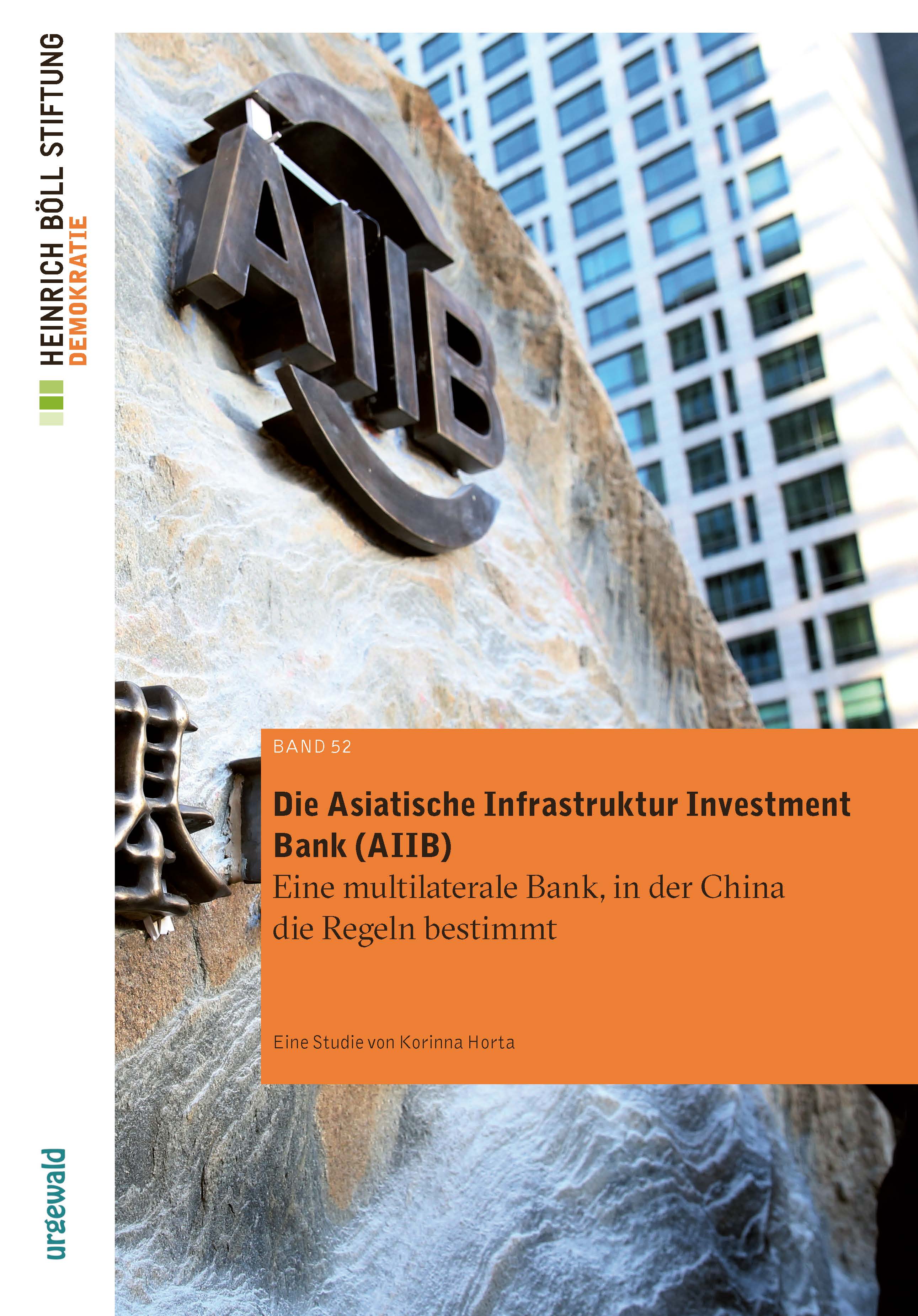 Titelblatt AIIB Studie Deutsch