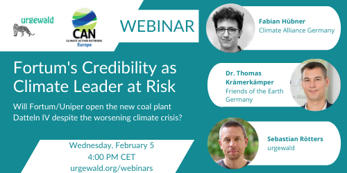 Second webinar Fortum/Uniper February 5