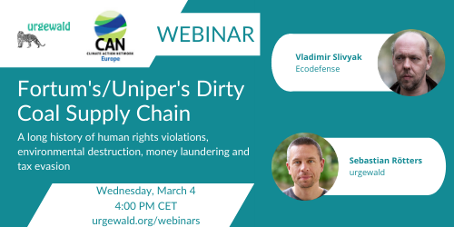 Fourth webinar Fortum/Uniper March 4