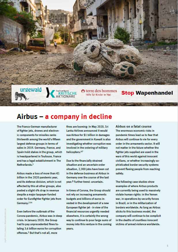 Airbus Dossier Cover English