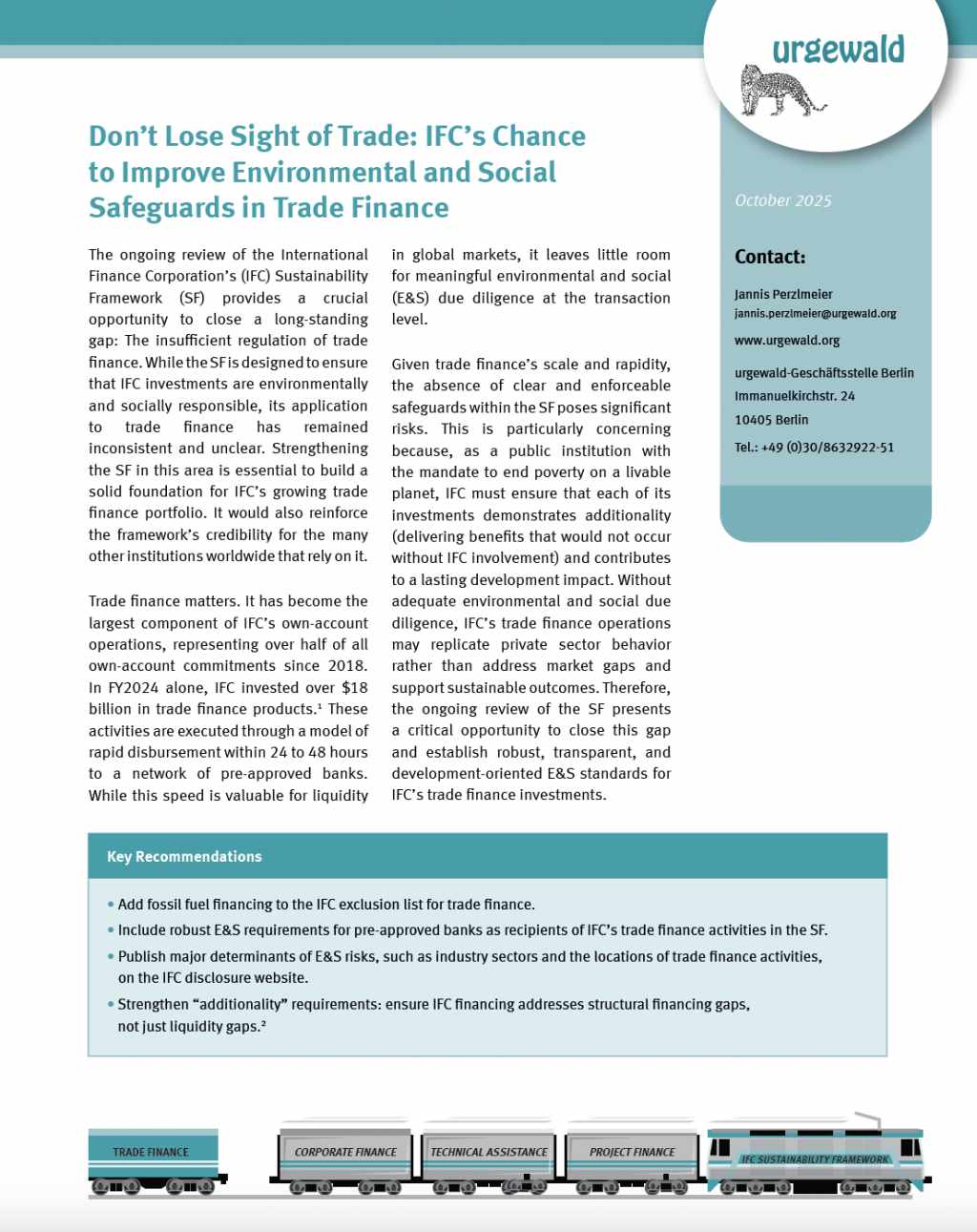 Don't Lose Sight of Trade