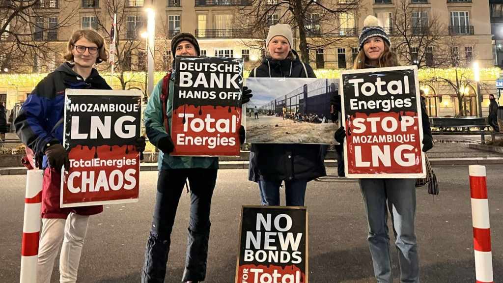 Protest gegen TotalEnergies
