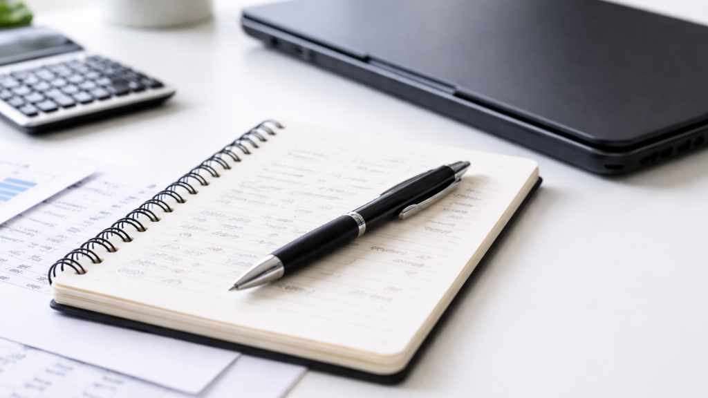 Verwaltung Schreibtisch