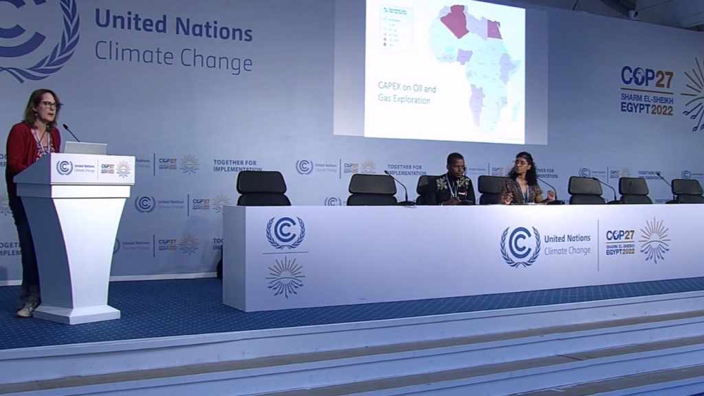 Pressekonferenz auf der COP27