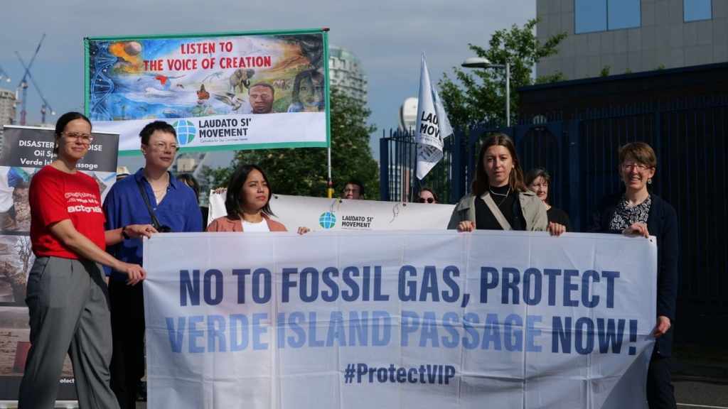 Protest gegen den Gasausbau in den Philippinen