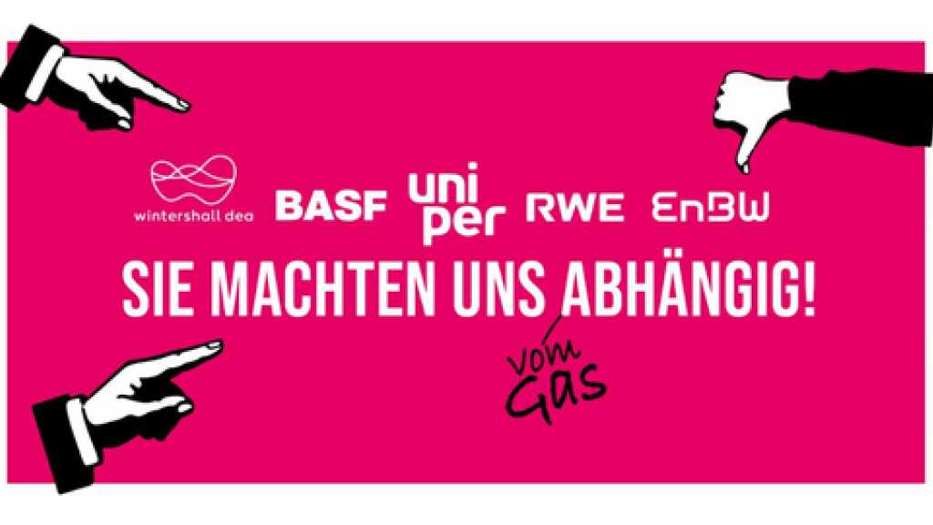Wintershall Dea & Co: Sie machten uns abhänngig von russischem Gas
