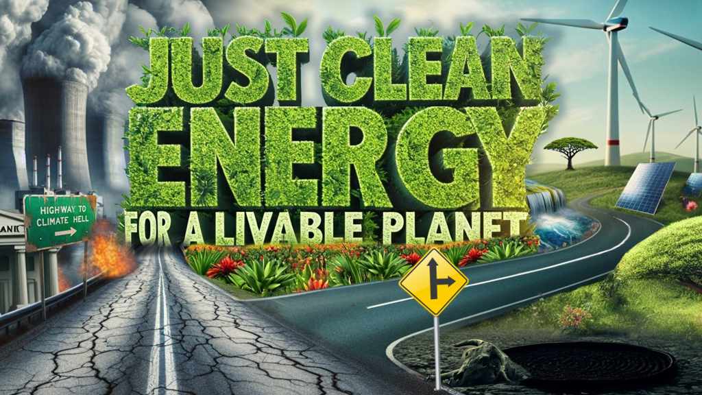 Just Clean Energy for a Livable Planet - World Bank Action Day 2024