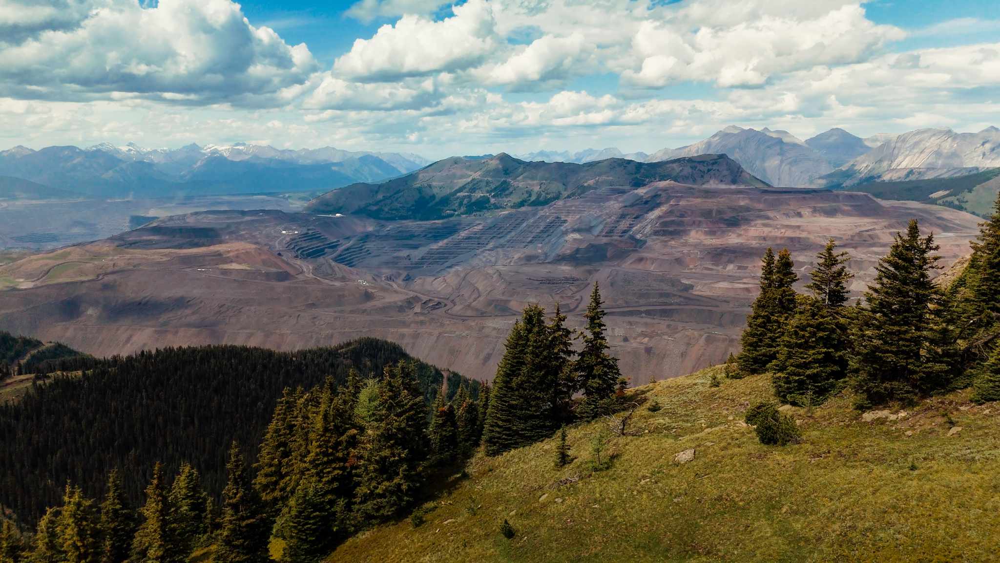 Blick auf die Fording River Mine der Glencore-Tochter Elk Valley Resources, Siobhan Williams / Wildsight (redaktionelle Nutzung nur nach Absprache)