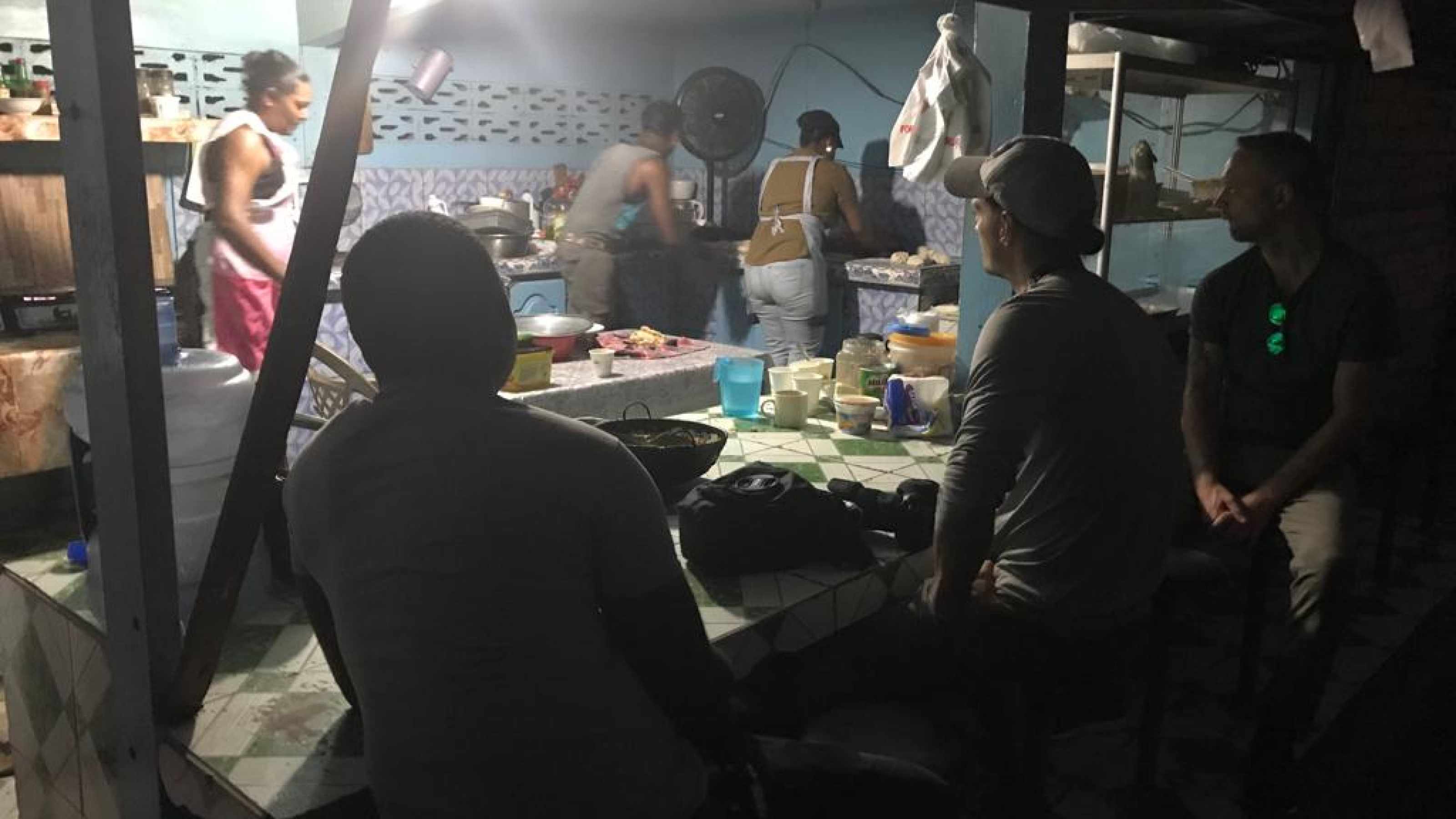 Kaffeeholen morgens um 5