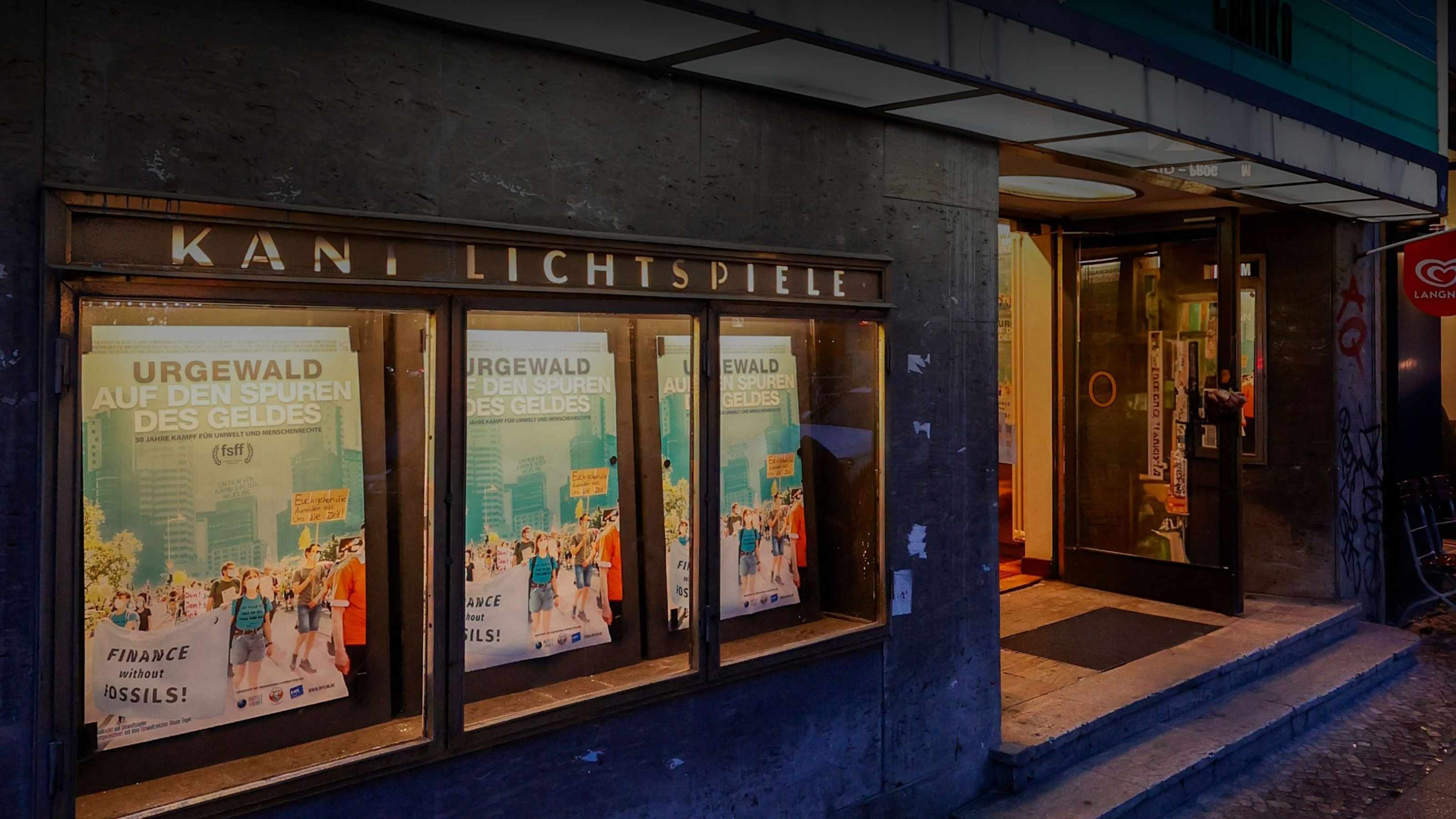 urgewald Doku in Berlin, Filmposter