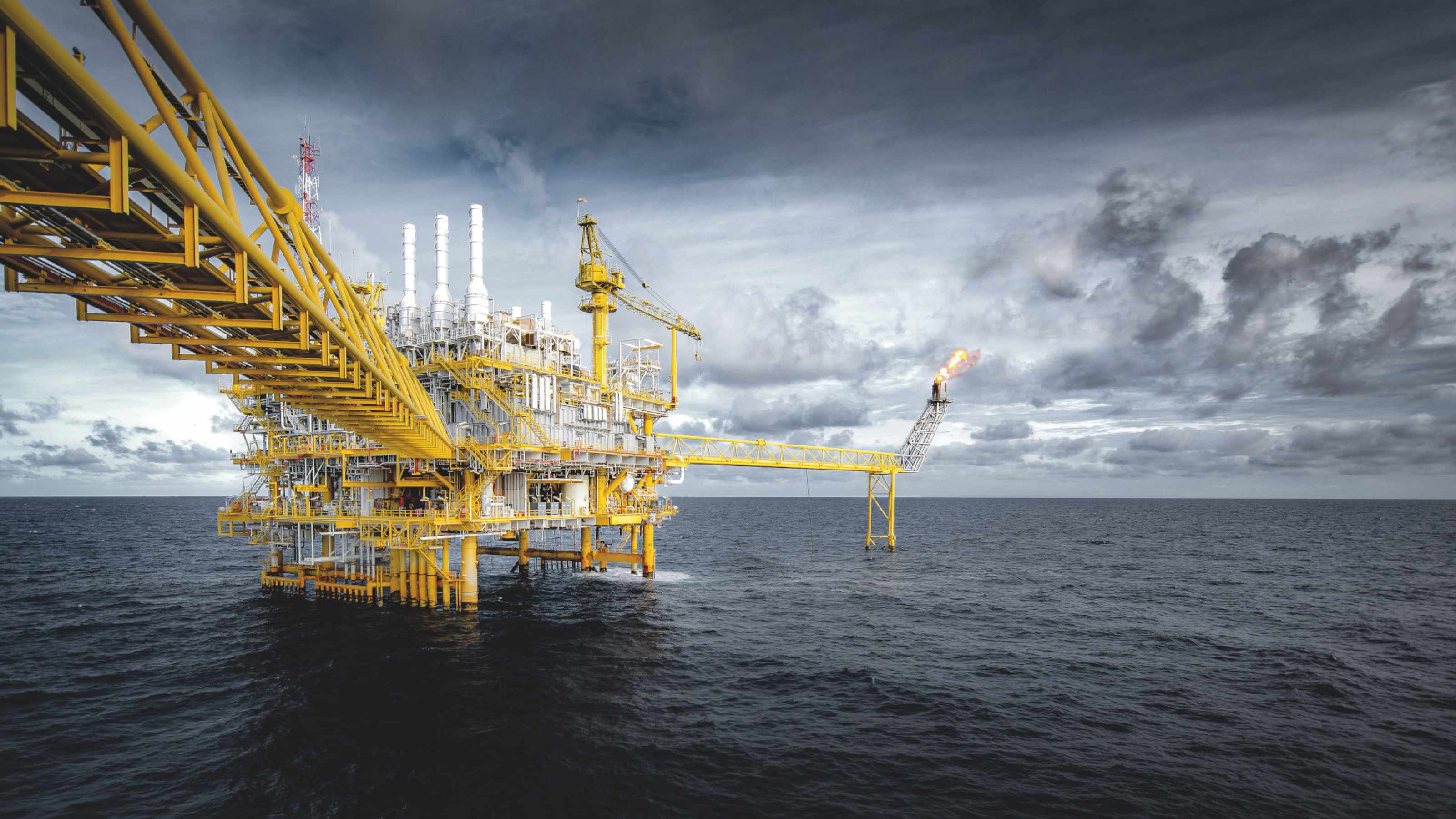 Offshore-Ölbohrplattform