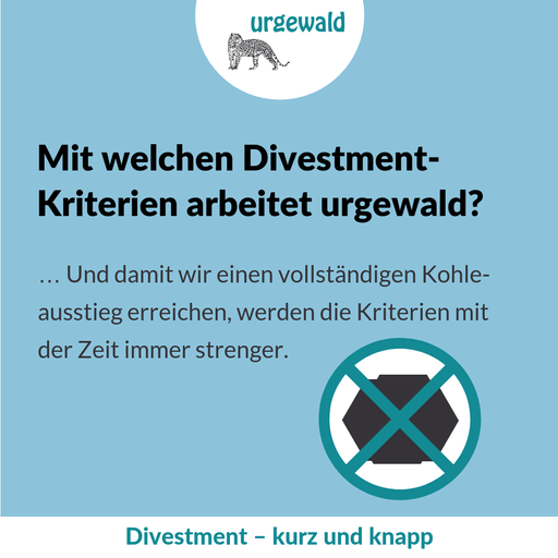 Mit welchen Divestment-Kriterien arbeitet urgewald?