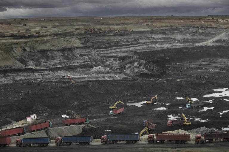 Kohlemine in der Inneren Mongolei