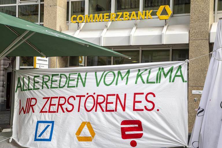 Banner in Freiburg