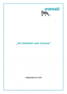 Jahresbericht 2020 "Im Schatten von Corona"