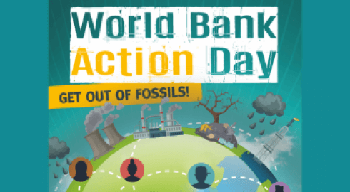 World Bank Action Day Plakat