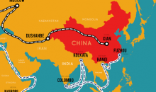 Map of Silk Road